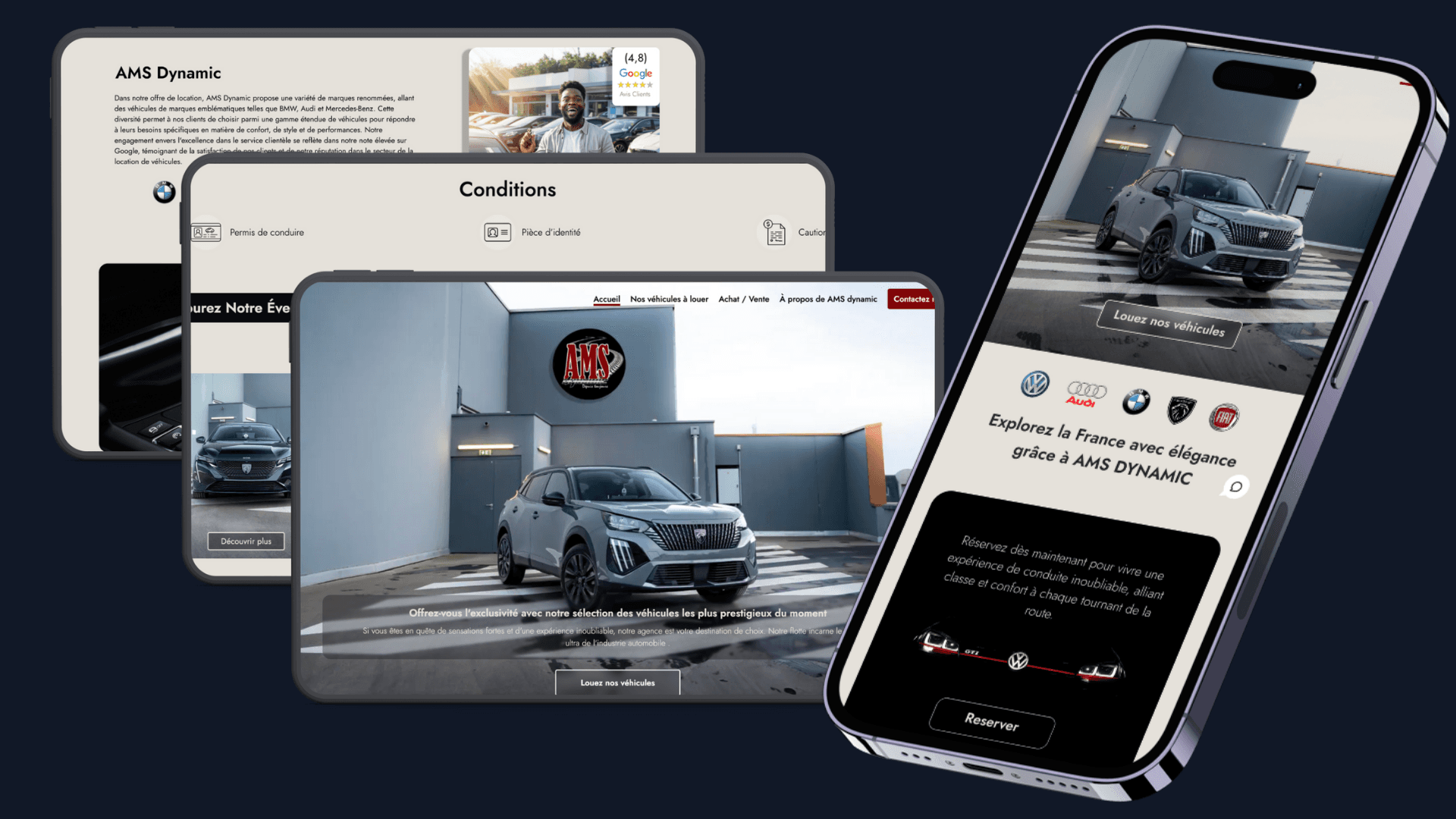 AMS Dynamic Platform screenshot