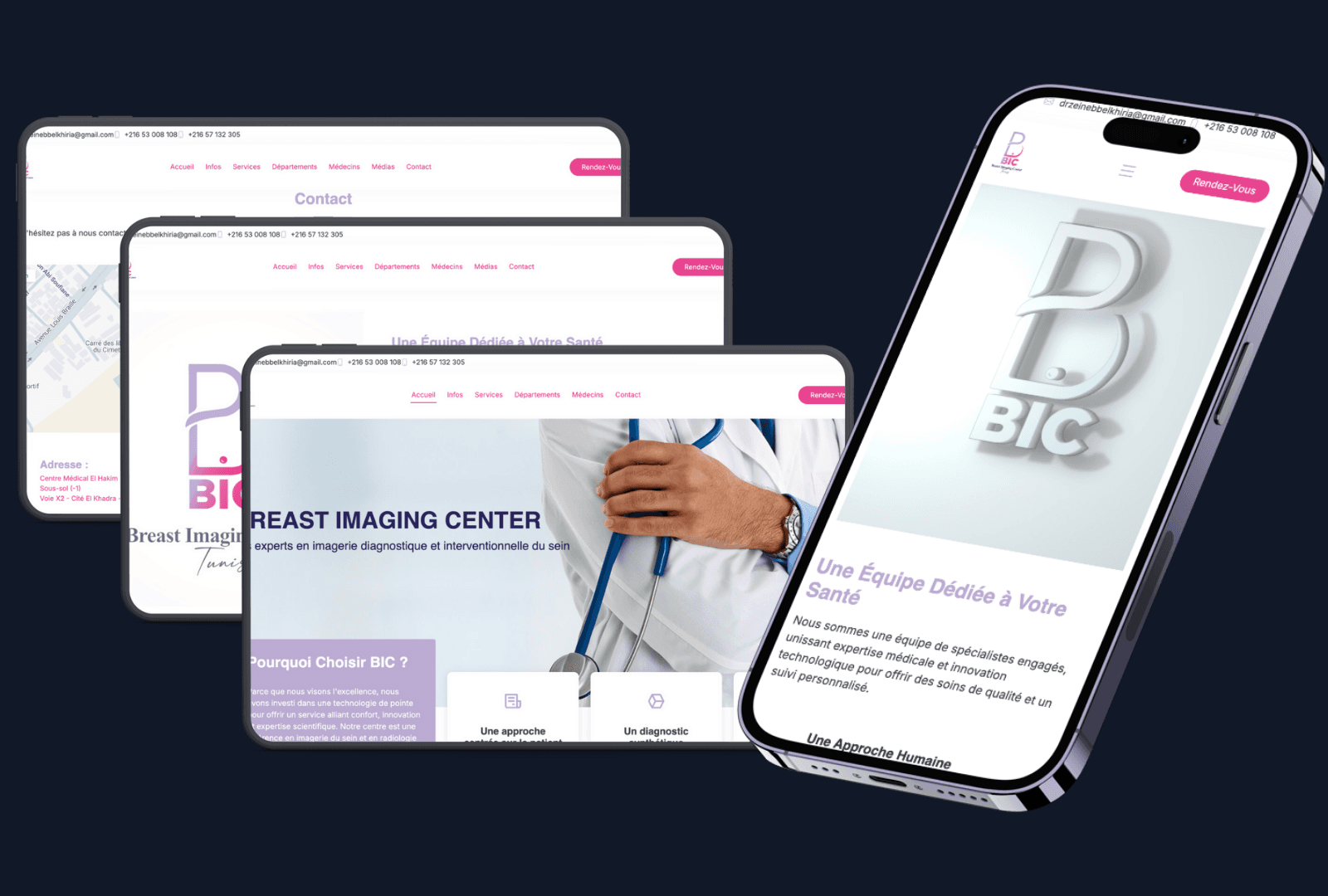 BIC – Breast Imaging Center screenshot