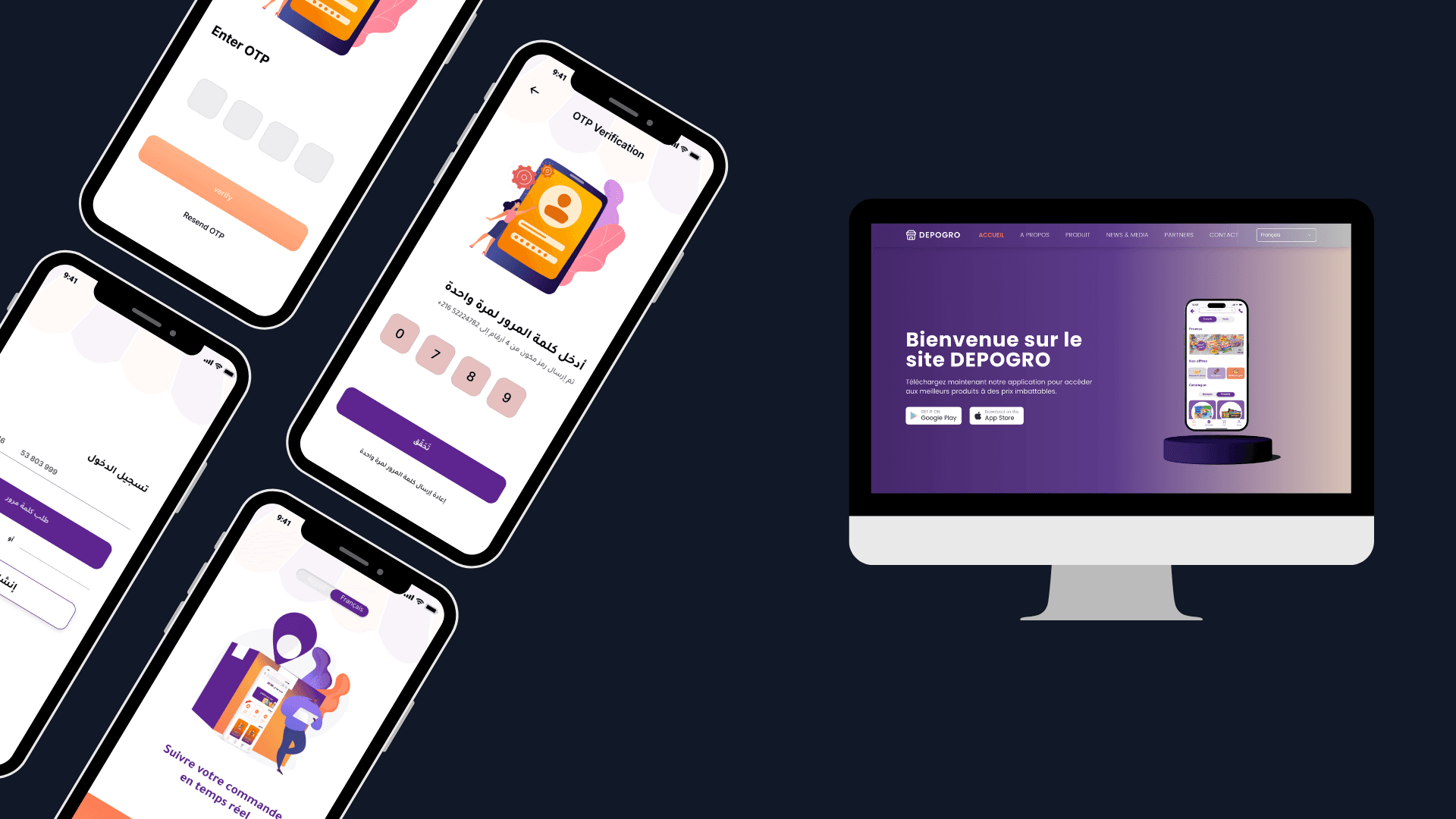 DepoGro – Smart Wholesale & Logistics Platform screenshot